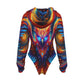 All-Over Print Women's Raglan Sleeve Hooded Bodysuit